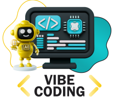 Vibe Coding & AI-инжиниринг - КИБЕРшкола программирования для детей, компьютерные курсы для школьников, начинающих и подростков - KIBERone г. Останкинский