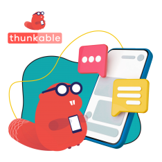 Разработка мобильных приложений в Thunkable. Начало - КИБЕРшкола программирования для детей, компьютерные курсы для школьников, начинающих и подростков - KIBERone г. Останкинский