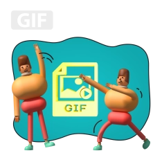 Gif-анимация - КИБЕРшкола программирования для детей, компьютерные курсы для школьников, начинающих и подростков - KIBERone г. Останкинский