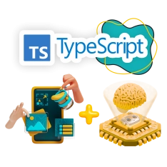 TypeScript + AI: создаём умные веб-приложения - КИБЕРшкола программирования для детей, компьютерные курсы для школьников, начинающих и подростков - KIBERone г. Останкинский