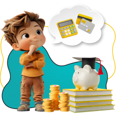 Финансовый интеллект вместе KIBERone - КИБЕРшкола программирования для детей, компьютерные курсы для школьников, начинающих и подростков - KIBERone г. Останкинский