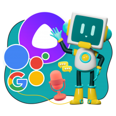 Голосовой помощник Алиса - КИБЕРшкола программирования для детей, компьютерные курсы для школьников, начинающих и подростков - KIBERone г. Останкинский