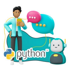 Умный чат-бот на Python на Telegram - КИБЕРшкола программирования для детей, компьютерные курсы для школьников, начинающих и подростков - KIBERone г. Останкинский
