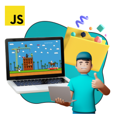 Программирование на JavaScript. Учимся создавать игры! - КИБЕРшкола программирования для детей, компьютерные курсы для школьников, начинающих и подростков - KIBERone г. Останкинский