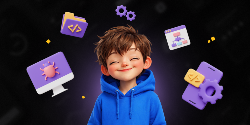 Идеальный сайт с нуля: код, дизайн и AI-помощник - КИБЕРшкола программирования для детей, компьютерные курсы для школьников, начинающих и подростков - KIBERone г. Останкинский